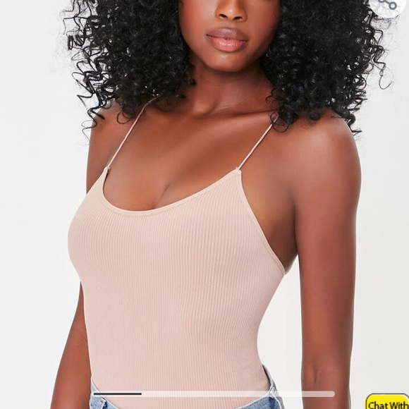 Ribbed Bodysuit - Picture 1 of 7